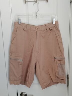 Atomic Industries Men's Tan Cargo Shorts